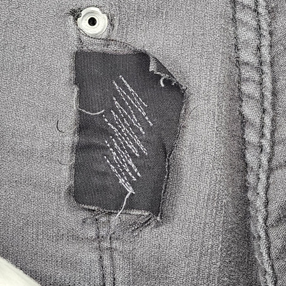 Patagonia Fitted Corduroy Pants Women 29x32 Gray Stretch 5 Pocket Cotton READ - Picture 8 of 10